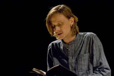 Mackenzie Crook reading the words of Davi Yanomami, from Survival's book We Are One.