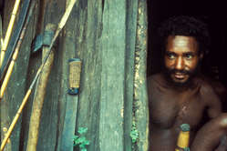Mann vom Volk der Dani, Papua