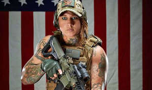 Kinessa Johnson is one of the former soldiers in VETPAW, an organization which sends veterans to Africa to 'defund' terrorism.