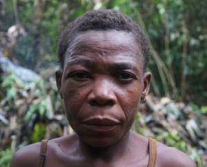 A Baka 'Pygmy' who couldn’t stop her children being attacked by WWF-supported guards. The guards pick on the defenseless to avoid confronting powerful poachers, including government officials and ecoguards themselves.
