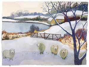 Winter Landscapes by Melissa Launay.