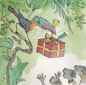 Festive Gift by Quentin Blake.