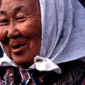 Femme udege, Sibérie.

 &copy; Paul Harris/Survival