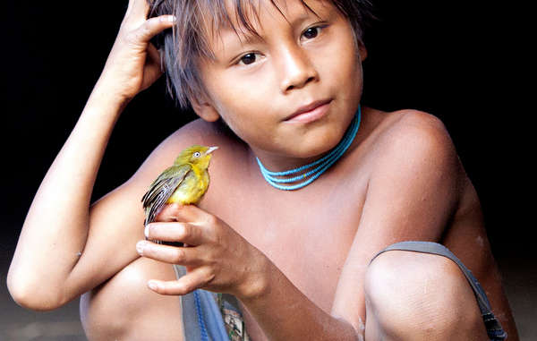 One of last year’s winning entries, a Yanomami boy in Brazil by Luigi Repetto.
