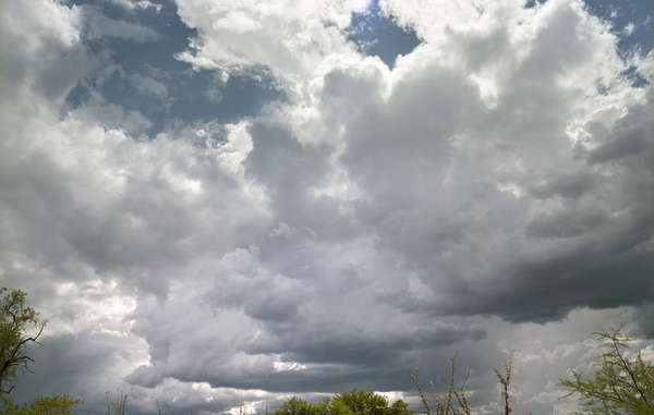 Stormclouds over the Kalahari, Botswana.