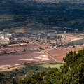 Vedanta's Lanjigarh Bauxite refinery which has already destroyed Majhi Kondh homes and crops as well as ground water contamination which is bringing disease. &copy; Survival