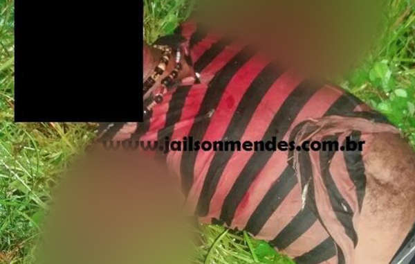 Mutilated indigenous victim of ranchers' attack in May 2017.