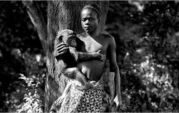 Oto Benga, il ‘Pigmeo’ congolese portato negli Stati Uniti ed esibito negli zoo, suicidatosi nel 1916.