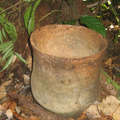  Ceramic pots found in the Isconahua reserve are evidence of the presence of these isolated Indians.  &copy; Pepe Villacorta / ProNaturaleza