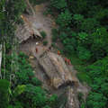 Uncontacted Indians in Brazil seen from the air, May 2008 &copy; Gleison Miranda/<span class="caps">FUNAI</span>