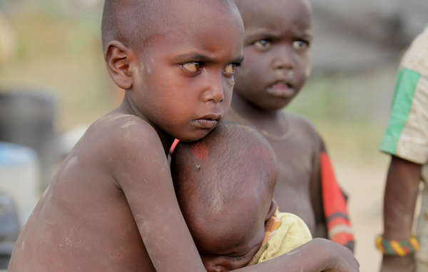 Samburu children from Kenya.