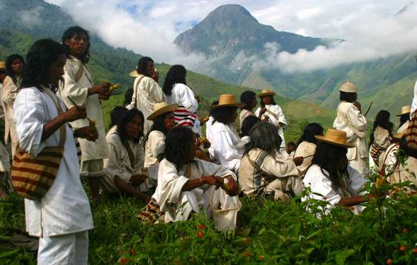 A meeting amongst the lush landscape of the Sierra Nevada 