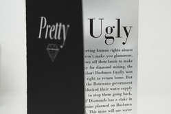 The card sent to celebrities by Survival.