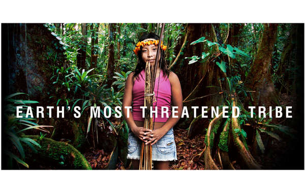 Brazil’s Awá 
tribe are the Earth's most threatened tribe. 