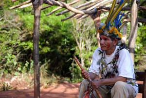 The Guarani frequently suffer violent attacks by gunmen after returning to their ancestral lands.