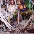 Een overhaast verlaten huis van geïsoleerd levende Indianen, Rio Pardo, Brazilië. &copy; Survival
