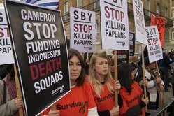 UK funding has been linked to an Indonesian counter-terrorism unit implicated in the murder of Papuan independence leaders.