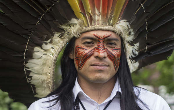 Nixiwaka wants to raise awareness of the plight of the Awá, the Earth's most threatened tribe.
