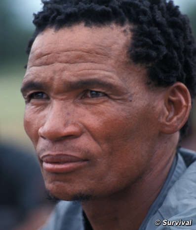 A Botswanan Bushman.