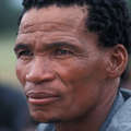 Bosjesman man, Botswana. &copy; Survival