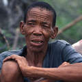 Bushman woman. &copy; Survival