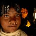 Jeune fille dongria, colllines de Niyamgiri, Orissa. &copy; Survival