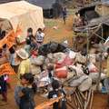 Les Indiens guarani qui ont été expulsés de leurs terres, vivent dans une pauvreté extrême en bordure des routes &copy; <span class="caps">CIMI</span>