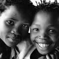 Buhsman children, South Africa
 &copy; Mark Håkansson/Survival