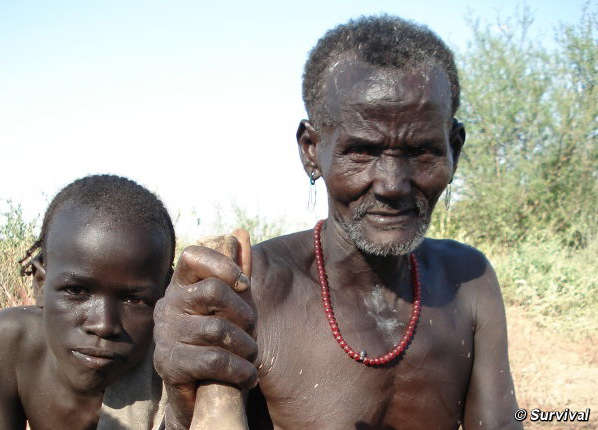 Os Kwegu são uma das tribos do Vale do Omo.© Survival