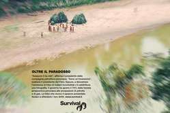 Survival ha lanciato una campagna pubblicitaria mondiale in difesa dei popoli incontattati del Perù.