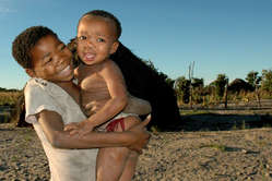 Bushmen children
