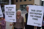 Sarawak’s Chief Minister faces UK protesters over Penan
