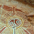 Aboriginal cave art, Australia
 &copy; John Miles/Survival