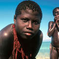 Se piensa que los jarawa llevan viviendo en las Islas Andamán unos 55.000 años.  &copy; Salomé/Survival