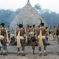 Les hommes enawene nawe participent au rituel de pêche 'Yakwa' qui dure quatre mois. &copy; Fiona Watson/Survival