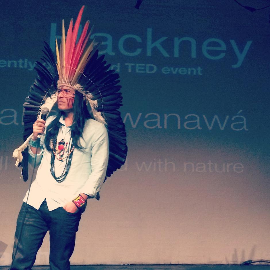 "We are all connected with nature". Nixiwaka presents at Tedx Hackney.