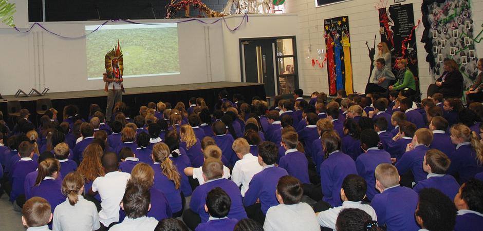 Nixiwaka at Putnoe Primary School, Bedfordshire.