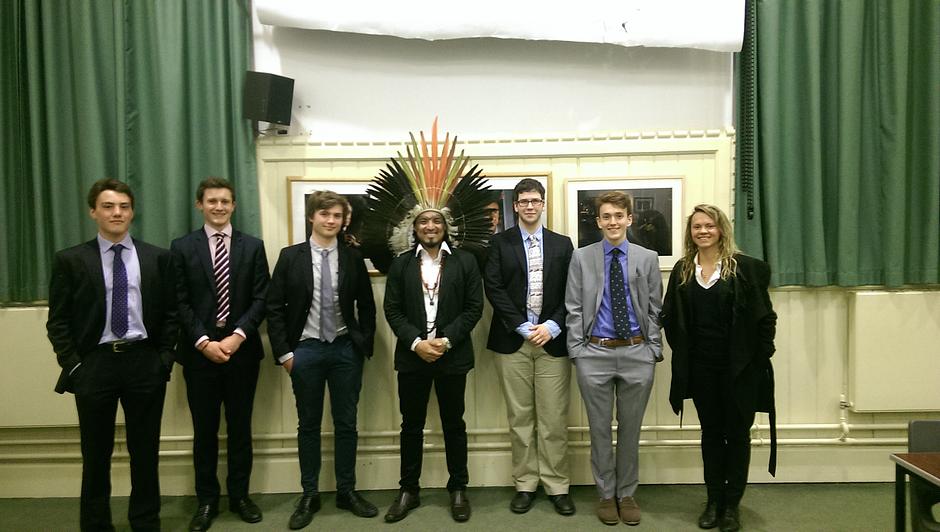 A visit to Eton College Banks' & Geographical Societies. 