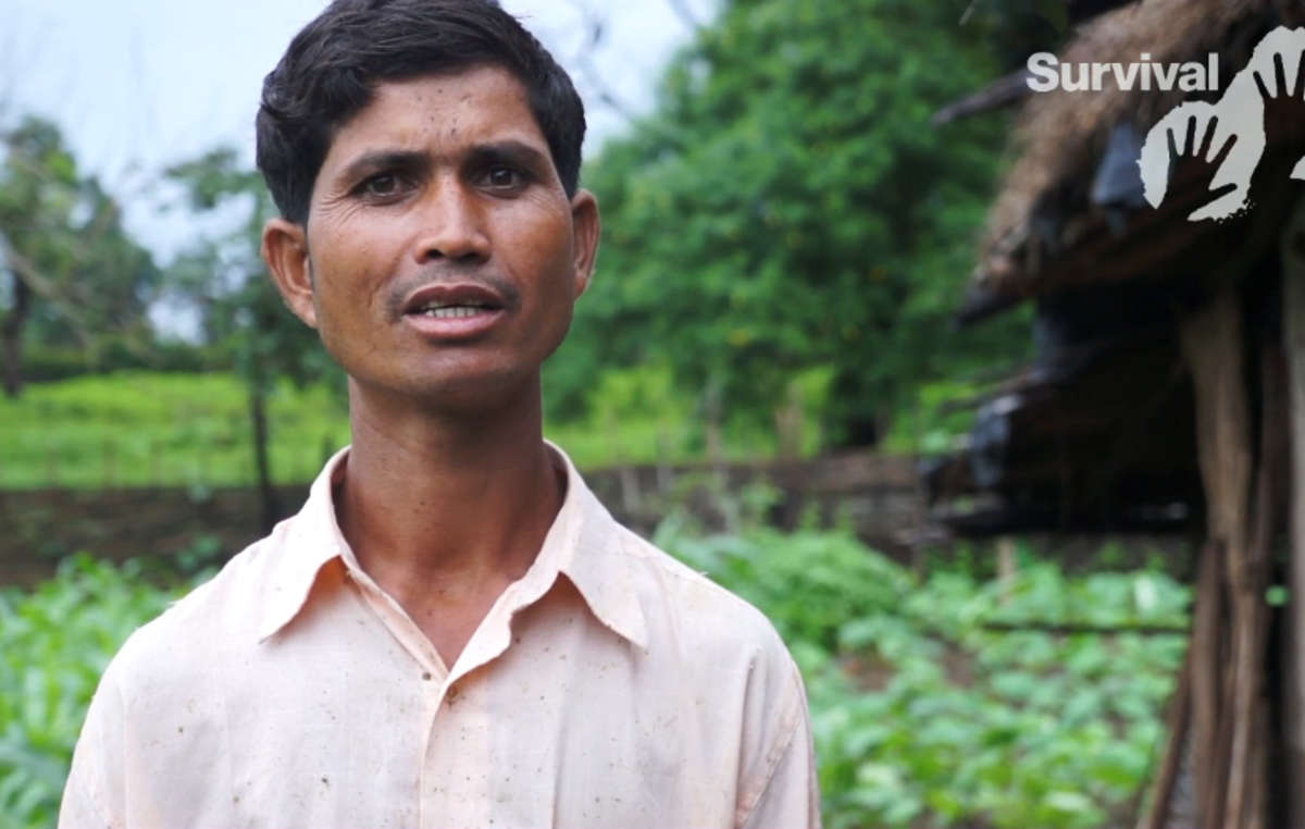 Sukhdev, un Baiga, a été assassiné parce qu'il tentait d’acheter des terres pour sa famille, après avoir été expulsé en 2014 de son village situé dans la réserve de tigre de Kanha.