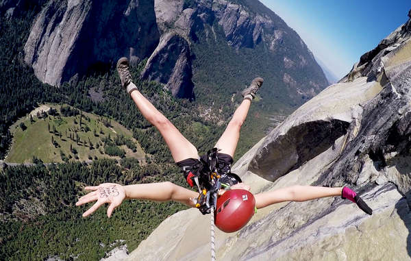 Tesia Bobrycki jumped off Yosemite's El Capitan in to stop crimes committed in the name of conservation. 