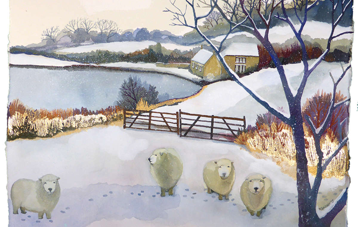 Winter Landscapes by Melissa Launay.