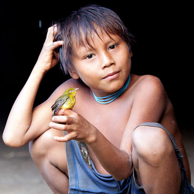 Bambino Yanomami, Brasile, 2011