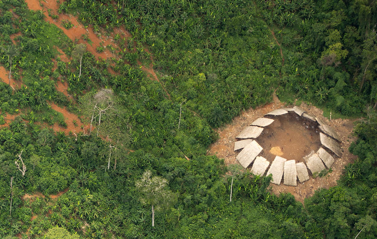 Il mese scorso Survival ha diffuso queste straordinarie immagini aeree di un gruppo di circa 100 Yanomami incontattati. I tagli ai finanziamenti e altri progetti del governo potrebbero rendere questi gruppi estremamente vulnerabili.