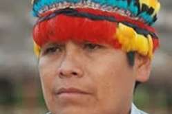 Pepe Luis Acacho, leader shuar, Equateur.