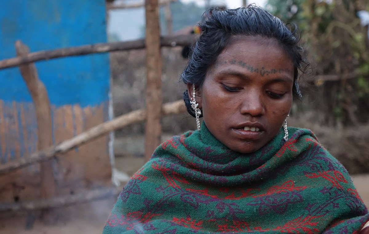 Baiga woman evicted from Kanha Tiger Reserve.