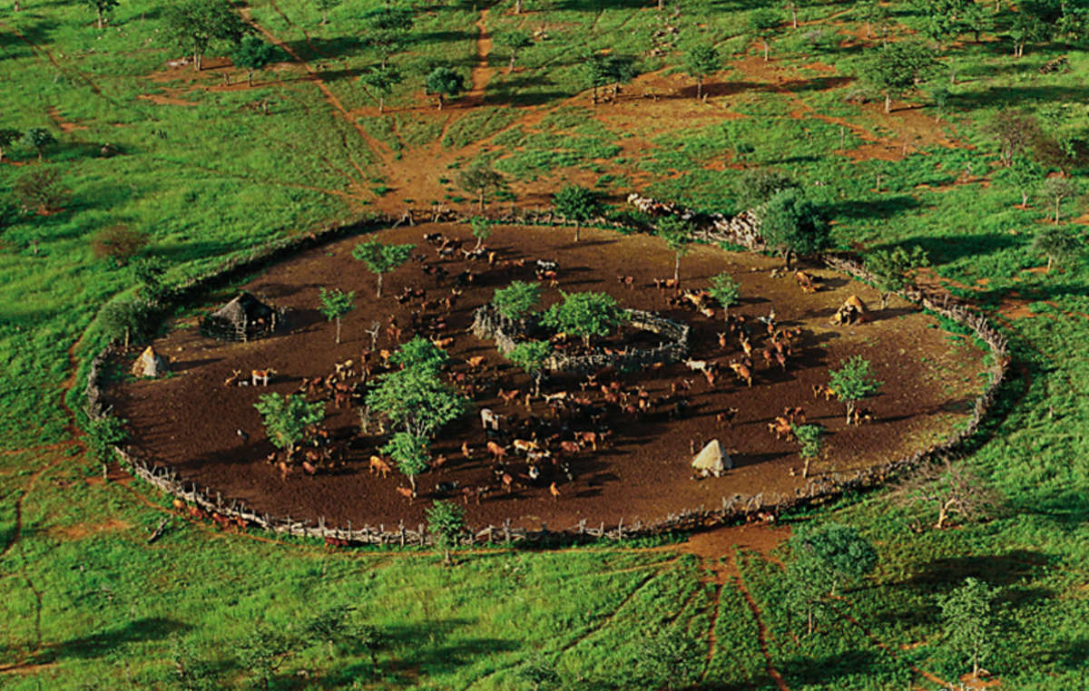 “Himba-Dorf