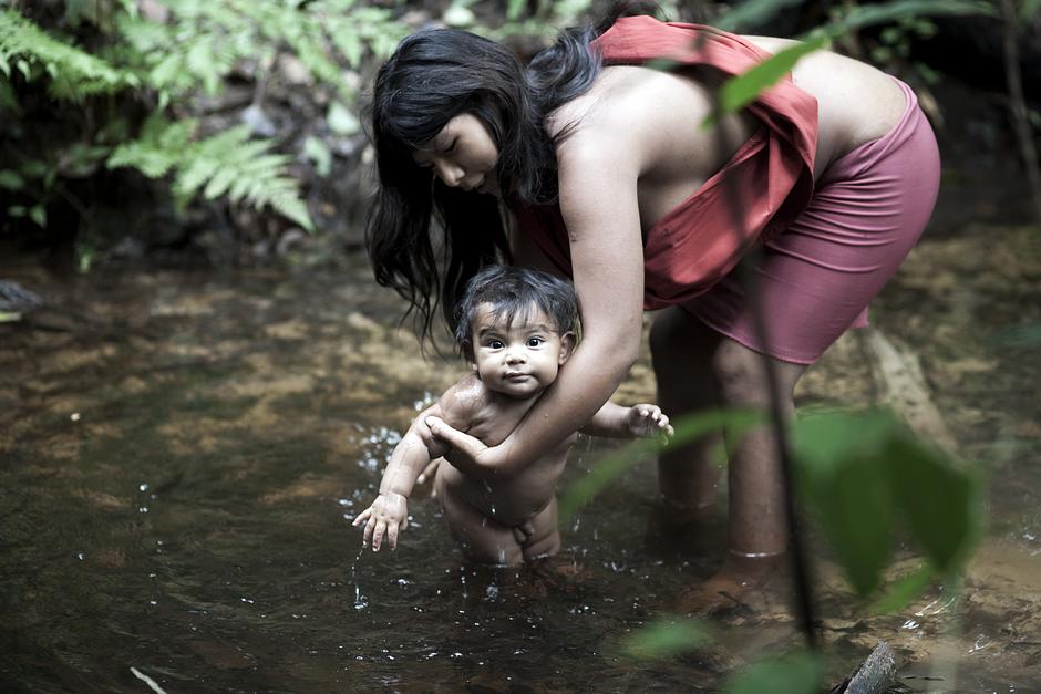 In Brazil, mothers of the Awá tribe - one of only two nomadic hunter-gatherer tribes left in the country - have always known equal status with Awá men. 

Some Awá women take several husbands, a practice known as polyandry.

Today, the Awá are the most threatened tribe on Earth; over the course of the past four decades, Awá women have witnessed the destruction of their homeland and the murder of their people at the hands of ‘karaí’ - ‘non-Indians’.