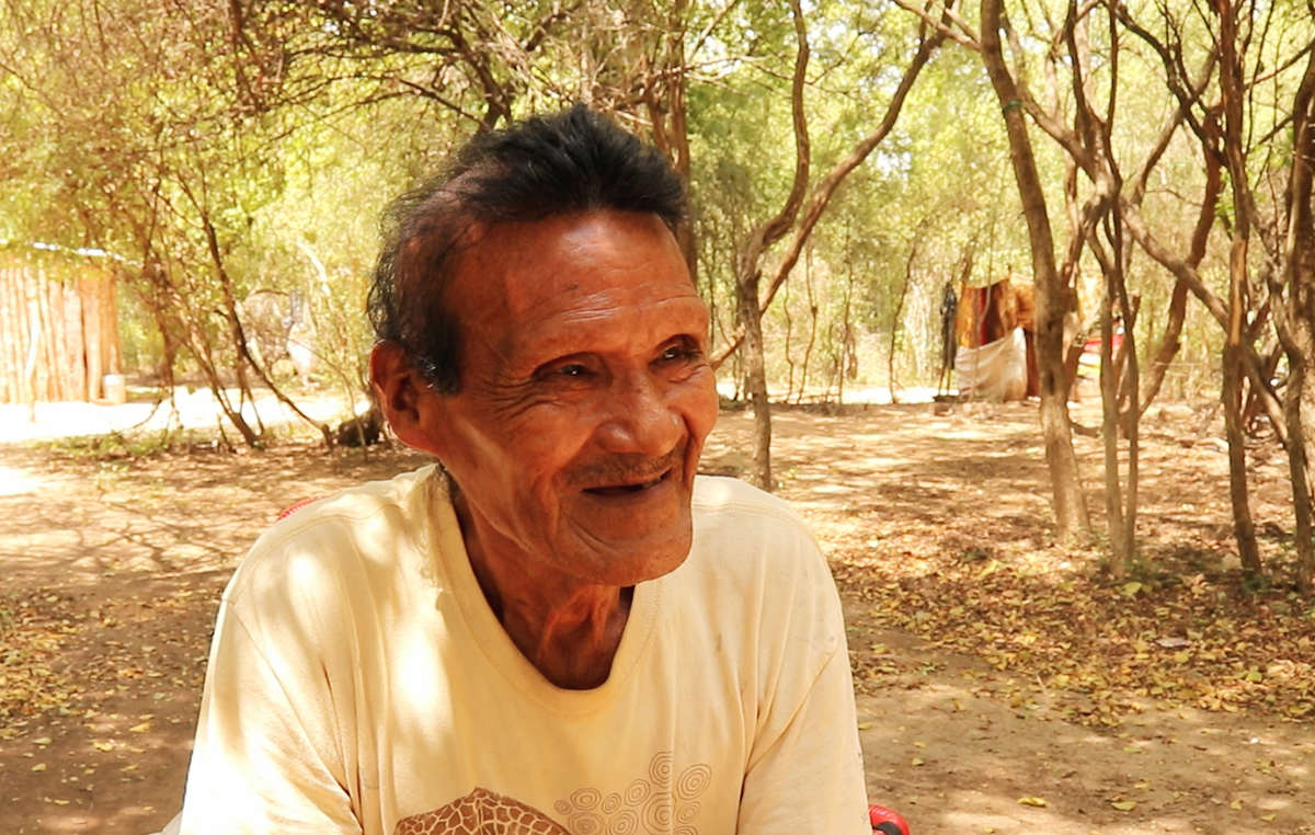Gabide Etacore, un líder ayoreo-totobiegosode de la comunidad de Arocojnadi, 2019