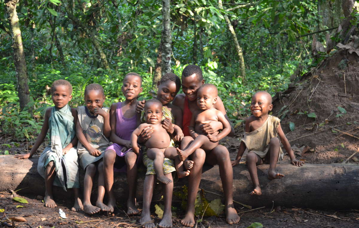 Baka family, Cameroon