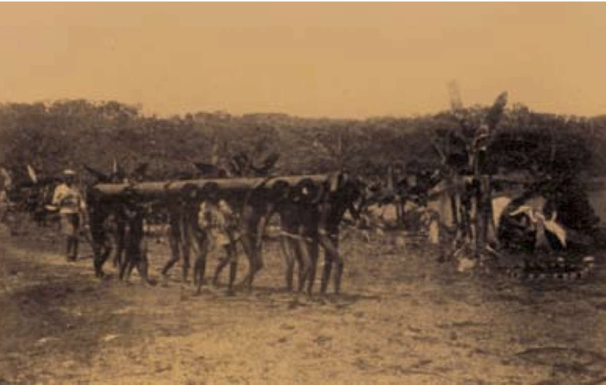 Indiani Witoto resi schiavi nella regione di Putumayo, in Colombia.